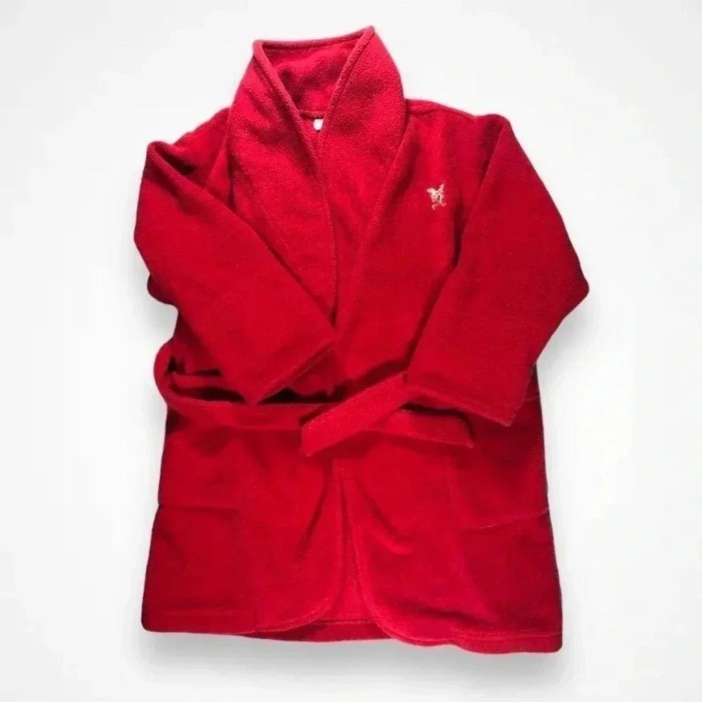 Please  Mum Red Fleece Robe